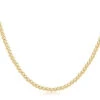 17" Choker Classic Gold 3mm Bead