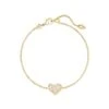 Ari Heart Delicate Chain Bracelet