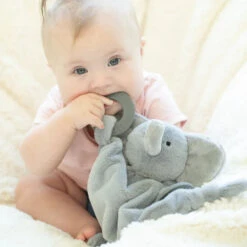 Teether Buddy -Occasionally Yours Gifts Bella Tunno Teether Buddy Elephant 03