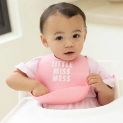 Wonder Bib 39 Wonder Bib -Occasionally Yours Gifts Bella Tunno Wonder Bib Little Miss Mess 02