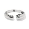 Pretty Tough Droplet Hinged Bangle Bracelet