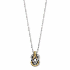 Interlok Harmony Two Tone Necklace