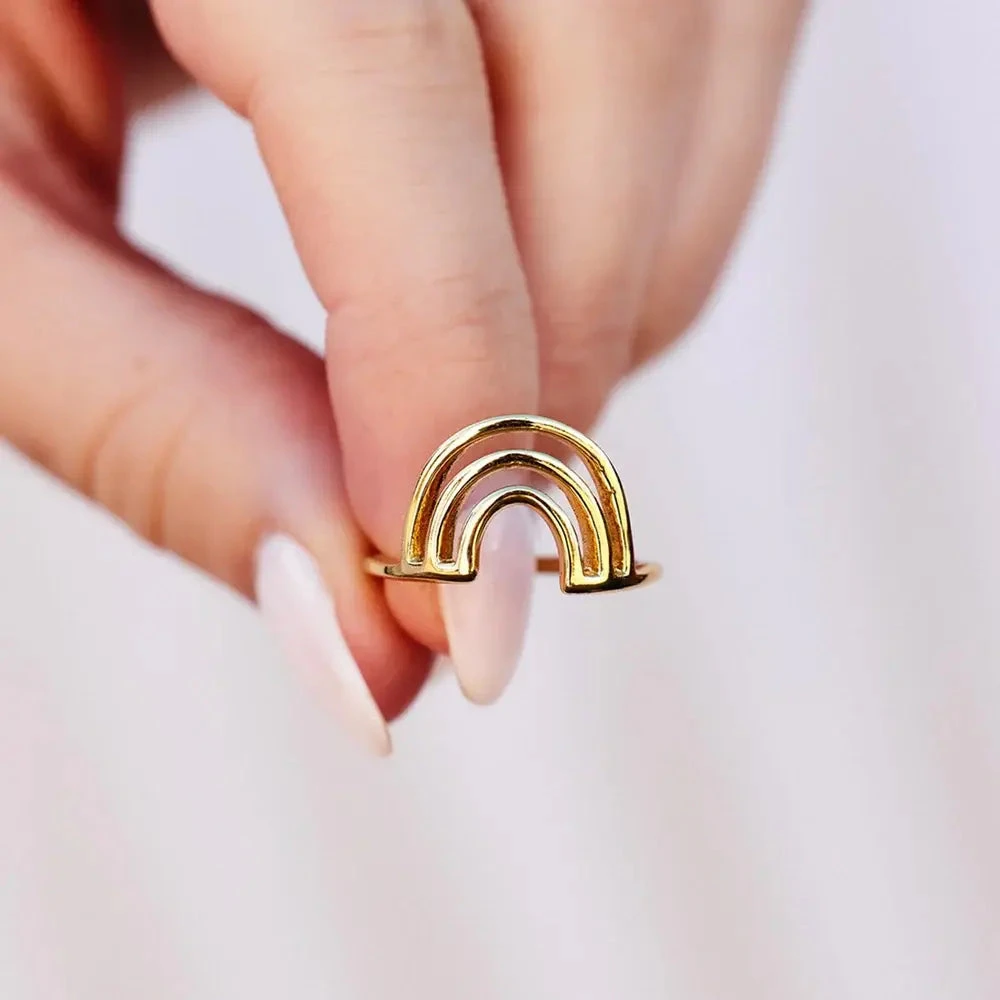 Chasing Rainbows Ring - Size 8 3 Chasing Rainbows Ring - Size 8 - Image 3