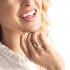 Occasionally Yours Gifts 55 Occasionally Yours Gifts -Occasionally Yours Gifts Classic Gold Band Ring Enewton 02