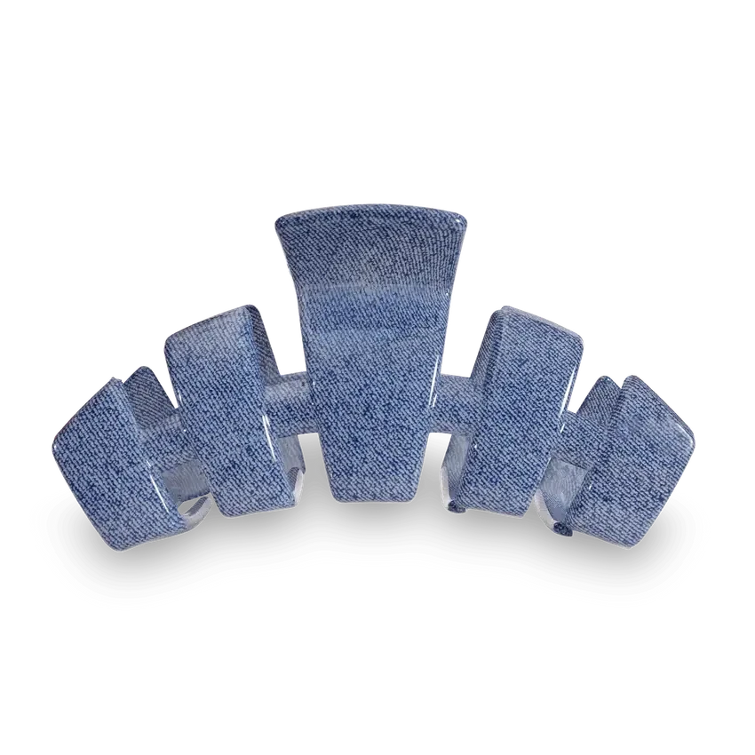 Denim - Large Hair Clip 2 Denim - Large Hair Clip - Image 2