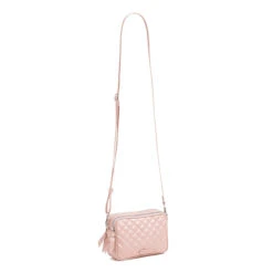 Vera Bradley Evie Mini Crossbody - Rose Quartz