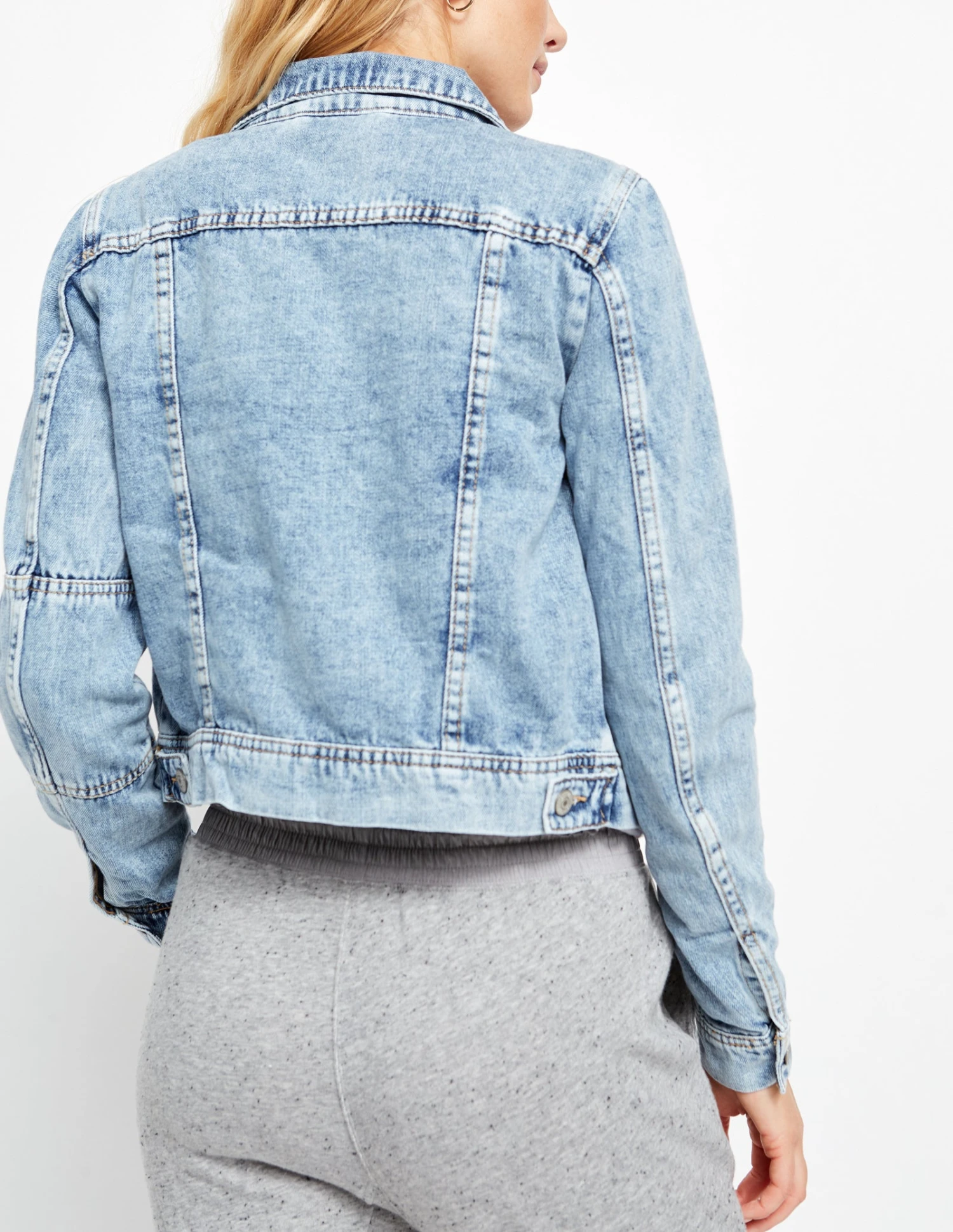FREE PEOPLE Rumors Denim Jacket 2 FREE PEOPLE Rumors Denim Jacket - Image 2