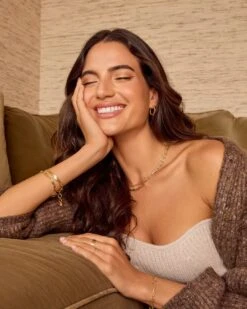 Parker Necklace -Occasionally Yours Gifts Gorjana 18k Gold Plated Parker Necklace 04