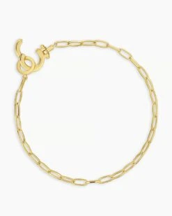 Parker Mini Bracelet -Occasionally Yours Gifts Gorjana Parker Mini Bracelet 18k Gold Plated 03