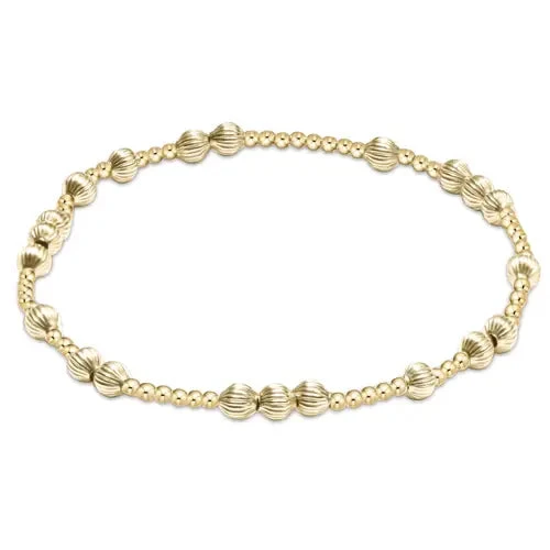 Hope Unwritten Dignity 4mm Bead Bracelet - Gold 1 Hope Unwritten Dignity 4mm Bead Bracelet - Gold