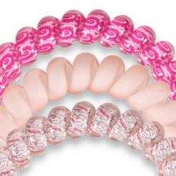 I Pink I Can - Large Hair Tie Pack 7 I Pink I Can - Large Hair Tie Pack -Occasionally Yours Gifts I Pink Large 3 1