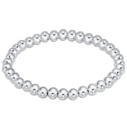 Classic Sterling 5mm Bead Bracelet
