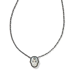 Skeleton Short Pendant Necklace