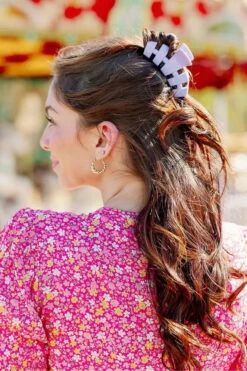 Lilac You - Medium Hair Clip 7 Lilac You - Medium Hair Clip -Occasionally Yours Gifts Lilac Medium 4