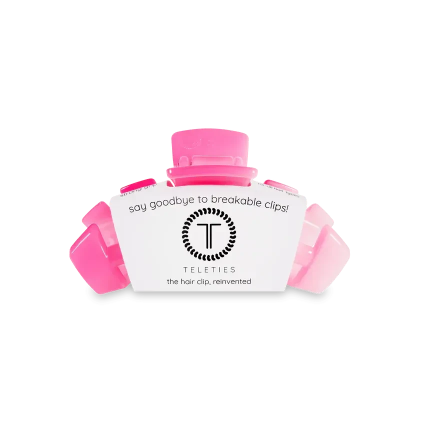 Classic Clip Pink Ombre - Tiny Hair Clip 1 Classic Clip Pink Ombre - Tiny Hair Clip