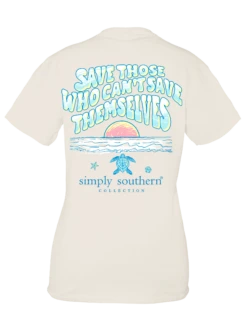 Save Those Who Can't Save Themselves Short Sleeve Tee