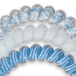 Spring Showers - Large Hair Tie Pack 6 Spring Showers - Large Hair Tie Pack -Occasionally Yours Gifts Spring Showers Large 3 1