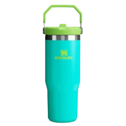 Stanley The IceFlow™ Flip Straw Tumbler 30 Oz -Occasionally Yours Gifts Stanley Cup 30 oz Tropical Teal 01