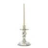 Sterling Check Enamel Candlestick Small