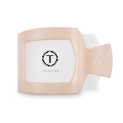 Large Square Flat Hair Clip 20 Large Square Flat Hair Clip -Occasionally Yours Gifts TELETIES almond beige large flat square clip large hair clip 02