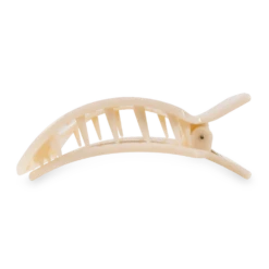 Large Square Flat Hair Clip 22 Large Square Flat Hair Clip -Occasionally Yours Gifts TELETIES almond beige large flat square clip large hair clip 03