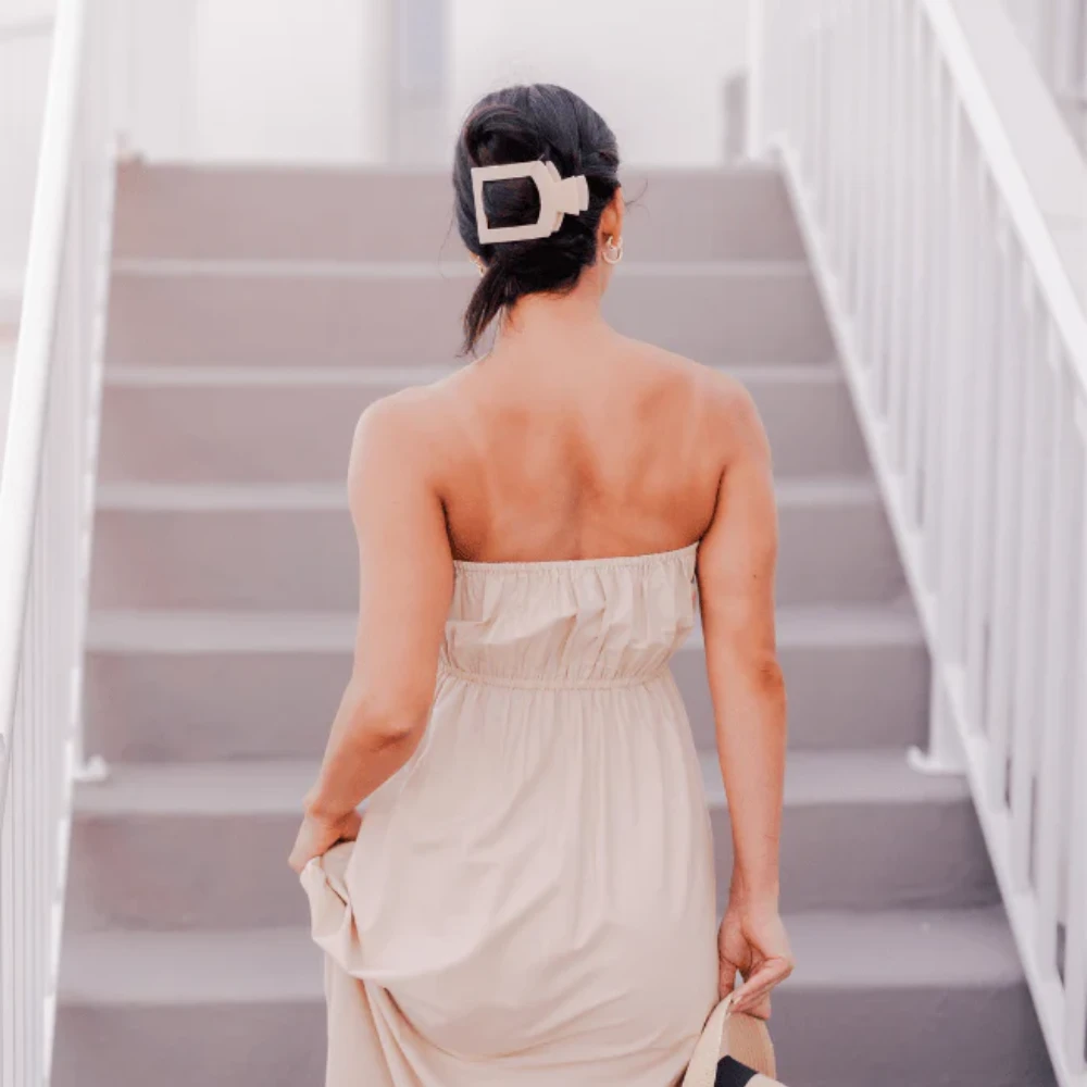 Large Square Flat Hair Clip 12 Large Square Flat Hair Clip - Image 12