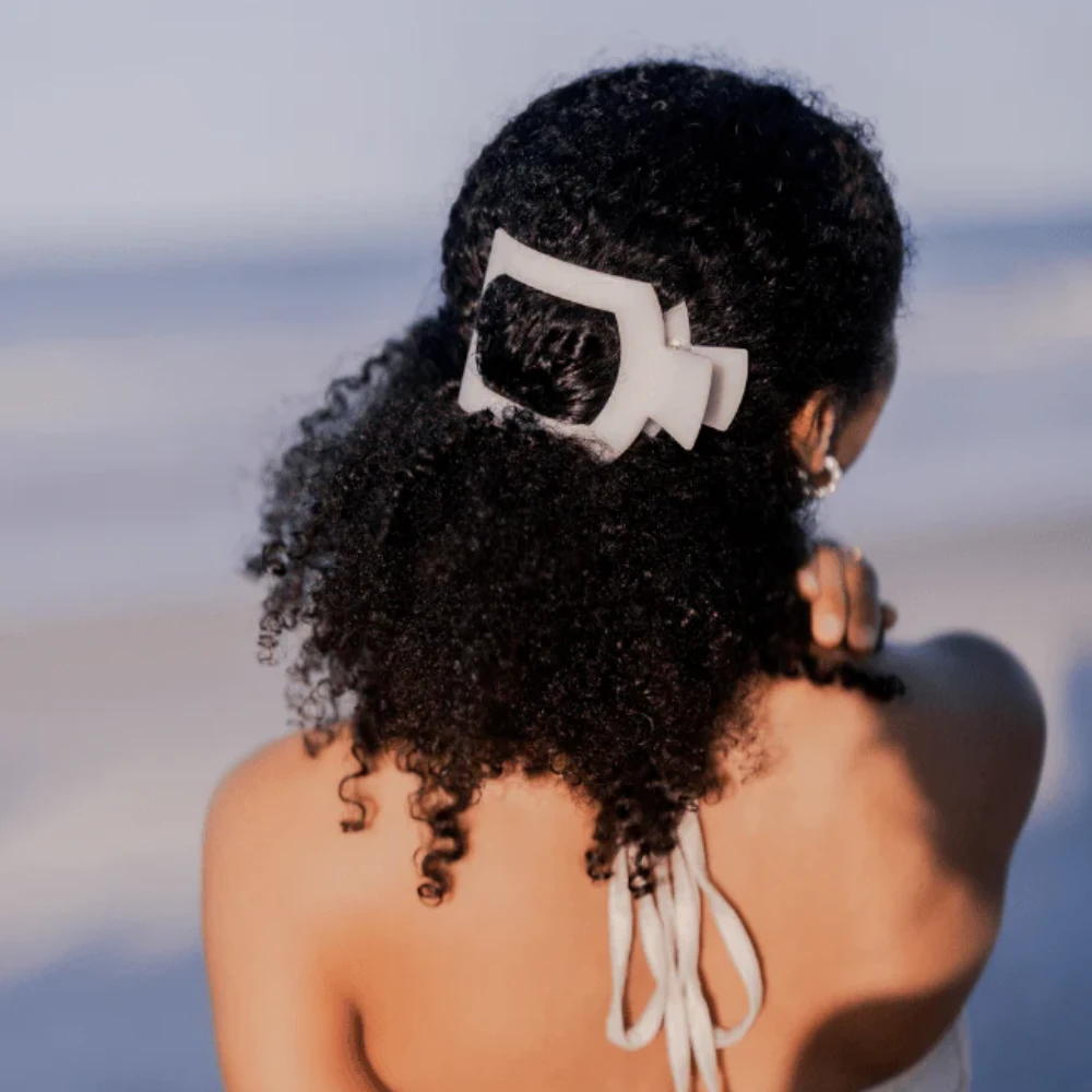 Large Square Flat Hair Clip 4 Large Square Flat Hair Clip - Image 4