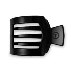 Large Square Flat Hair Clip 17 Large Square Flat Hair Clip -Occasionally Yours Gifts TELETIES jet black large flat square clip large hair clip 01