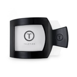 Large Square Flat Hair Clip 16 Large Square Flat Hair Clip -Occasionally Yours Gifts TELETIES jet black large flat square clip large hair clip 02