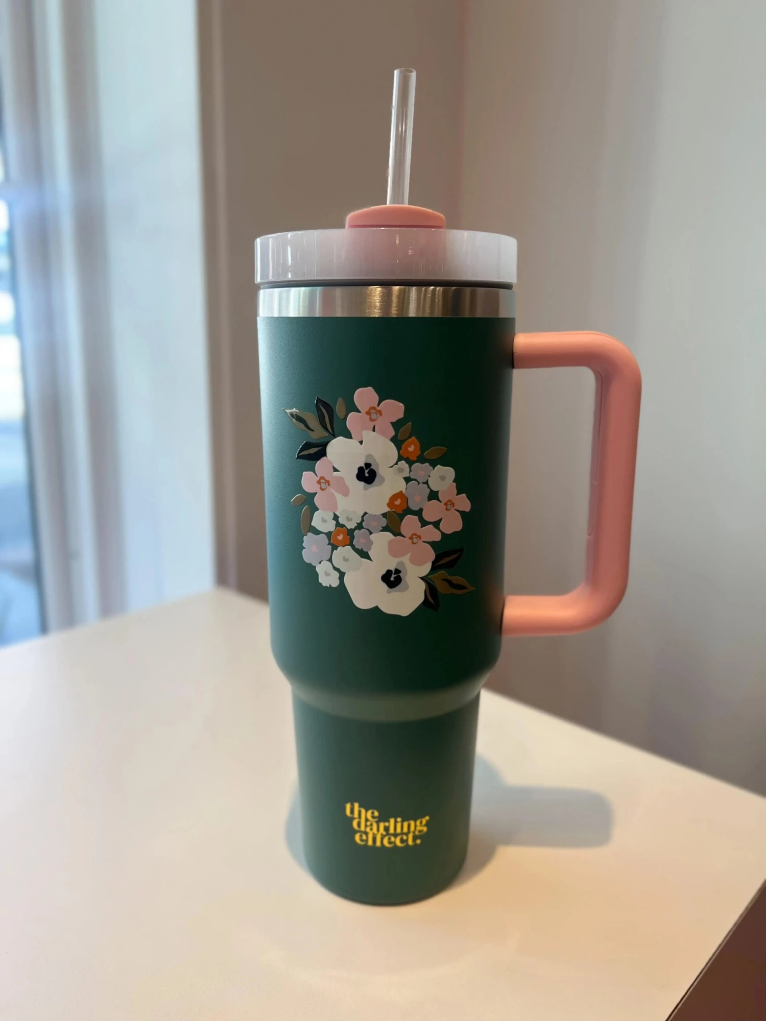 Buds + Bloom Tumbler 40 Oz 1 Buds + Bloom Tumbler 40 Oz