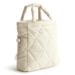 Vera Bradley Mini Original Tote - Featherweight -Occasionally Yours Gifts Vera Bradley Mini Original Tote Bag Pumice Stone 02