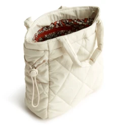 Vera Bradley Mini Original Tote - Featherweight -Occasionally Yours Gifts Vera Bradley Mini Original Tote Bag Pumice Stone 03