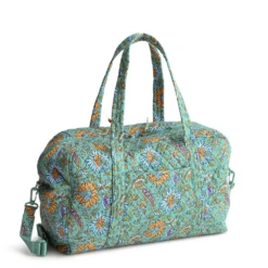 Vera Bradley Miramar Weekender - Premium Cotton -Occasionally Yours Gifts Vera Bradley Miramar Weekender Gemstone Paisley 01