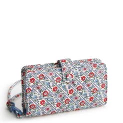Vera Bradley Phone Wristlet - Premium Cotton 6 Vera Bradley Phone Wristlet - Premium Cotton -Occasionally Yours Gifts Vera Bradley Phone Wristlet Bias Mini Vines Ribbons 01