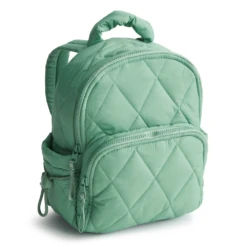 Vera Bradley Small Banbury Backpack - Nylon 15 Vera Bradley Small Banbury Backpack - Nylon -Occasionally Yours Gifts Vera Bradley Small Banbury Backpack Beryl Green 01