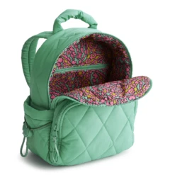 Vera Bradley Small Banbury Backpack - Nylon 16 Vera Bradley Small Banbury Backpack - Nylon -Occasionally Yours Gifts Vera Bradley Small Banbury Backpack Beryl Green 04