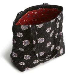 Vera Bradley Tote - Premium Cotton -Occasionally Yours Gifts Vera Bradley Tote Feathery Bouquets 02