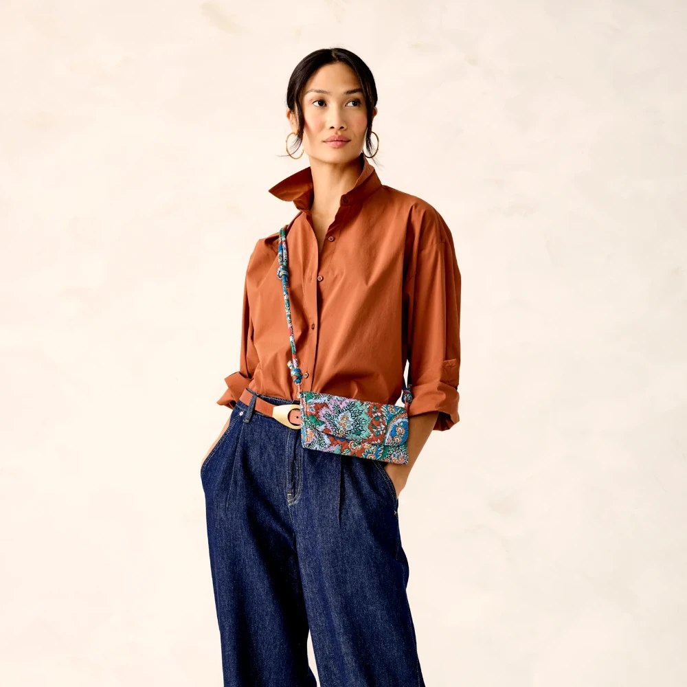 Vera Bradley Wildwood Wallet Crossbody - Premium Cotton 8 Vera Bradley Wildwood Wallet Crossbody - Premium Cotton - Image 8