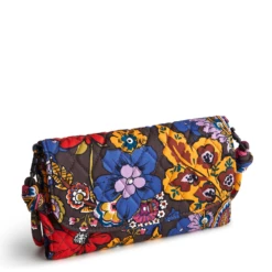 Vera Bradley Wildwood Wallet Crossbody - Premium Cotton 32 Vera Bradley Wildwood Wallet Crossbody - Premium Cotton -Occasionally Yours Gifts Vera Bradley Wildwood Wallet Crossbody Colorful Bouquet 01