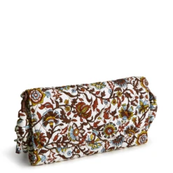 Vera Bradley Wildwood Wallet Crossbody - Premium Cotton 36 Vera Bradley Wildwood Wallet Crossbody - Premium Cotton -Occasionally Yours Gifts Vera Bradley Wildwood Wallet Crossbody Marrakesh Vines Cream 01