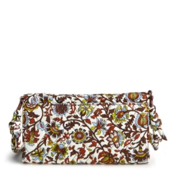 Vera Bradley Wildwood Wallet Crossbody - Premium Cotton 37 Vera Bradley Wildwood Wallet Crossbody - Premium Cotton -Occasionally Yours Gifts Vera Bradley Wildwood Wallet Crossbody Marrakesh Vines Cream 02