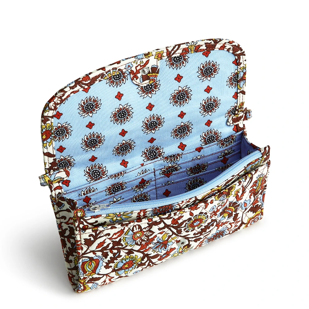 Vera Bradley Wildwood Wallet Crossbody - Premium Cotton 20 Vera Bradley Wildwood Wallet Crossbody - Premium Cotton - Image 20