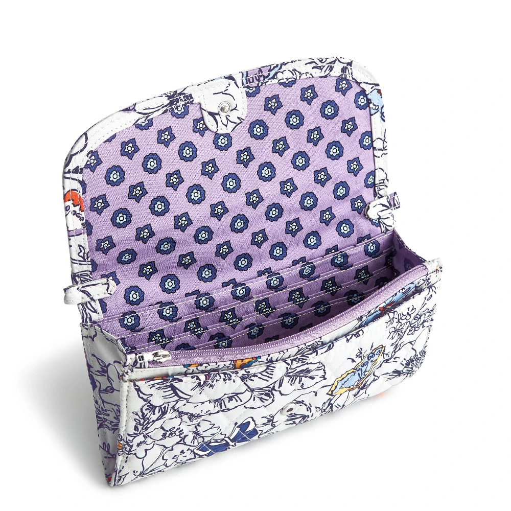 Vera Bradley Wildwood Wallet Crossbody - Premium Cotton 12 Vera Bradley Wildwood Wallet Crossbody - Premium Cotton - Image 12