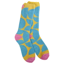 Cozy Cali Crew Sock -Occasionally Yours Gifts Worlds Softest Socks Cozy Cali Crew Sock GEO O C