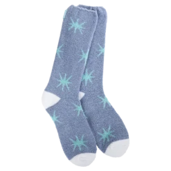 Cozy Cali Crew Sock -Occasionally Yours Gifts Worlds Softest Socks Cozy Cali Crew Sock Starburst Cool
