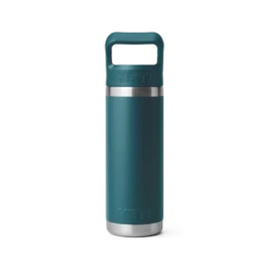 Yeti Rambler 18 Oz Water Bottle With Straw Cap -Occasionally Yours Gifts YETI 18 oz Water Bottle Agave Teal 02