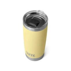 Yeti Rambler 20 Oz Tumbler With Magslider Lid 36 Yeti Rambler 20 Oz Tumbler With Magslider Lid -Occasionally Yours Gifts YETI Drinkware Rambler 20oz Tumbler Daybreak Yellow 03