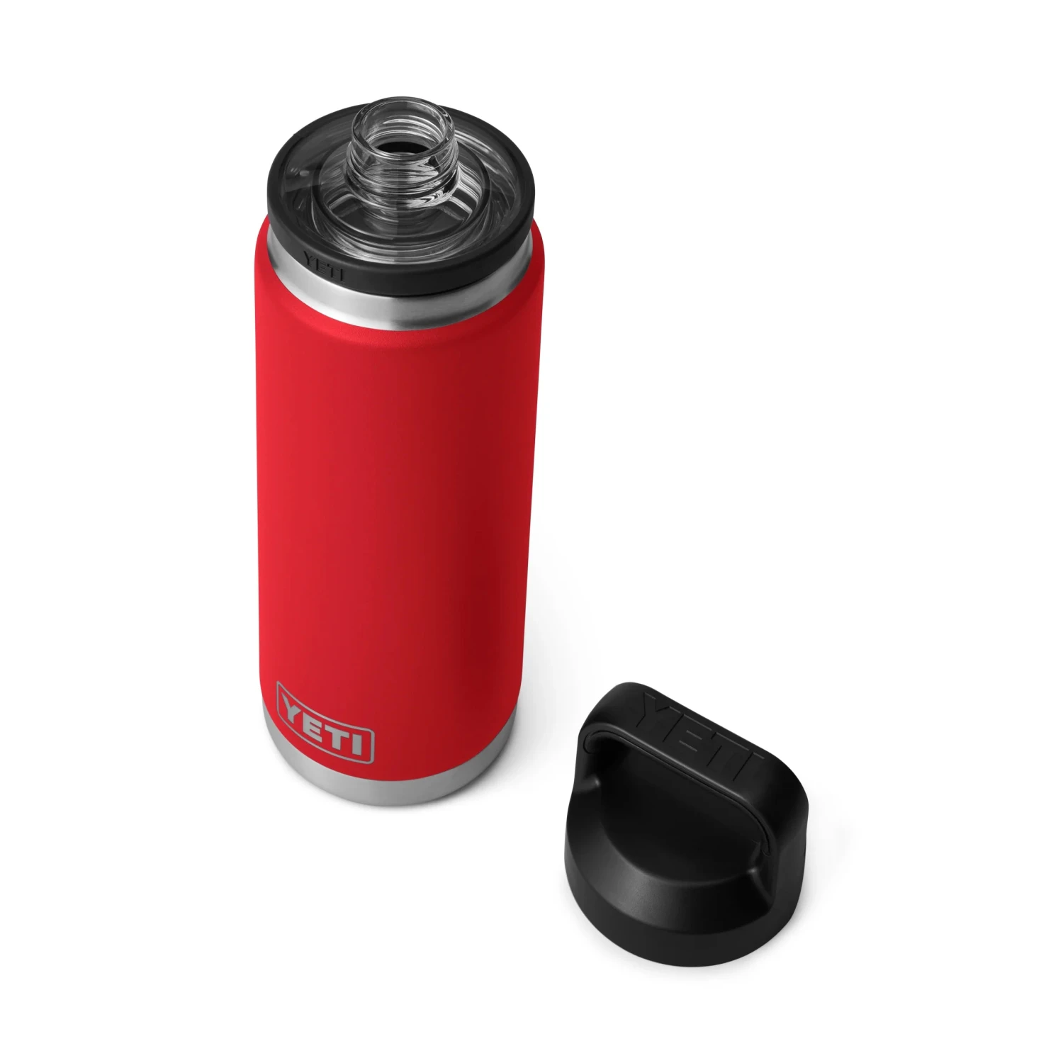 Yeti Rambler 26 Oz Bottle Chug Rescue Red - Image 3