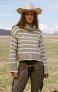 Josephine Stripe Sweater -Occasionally Yours Gifts Z Supply Josephine Stripe Turtleneck Sweater ZW243828 HTP CAMPAIGN 9 740x 198738ae cbfd 4703 a14e b0c6f480567f