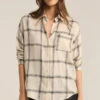River Plaid Button Up